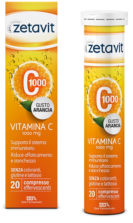 ZETAVIT C1000 20 COMPRESSE EFFERVESCENTI - farmaidea24.com
