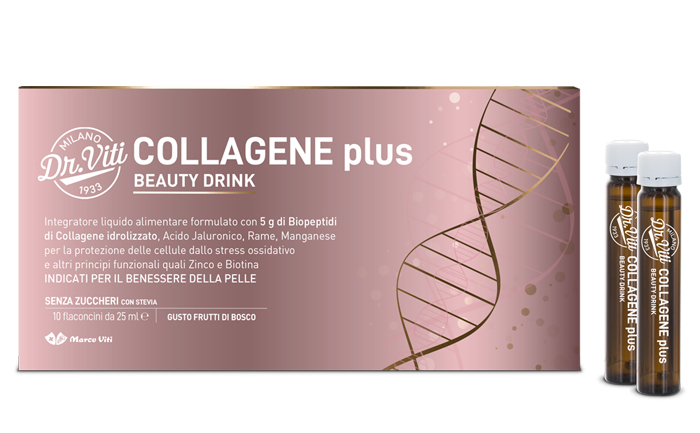 DR VITI COLLAGENE BEAUTY DRINK PLUS 250 ML - farmaidea24.com