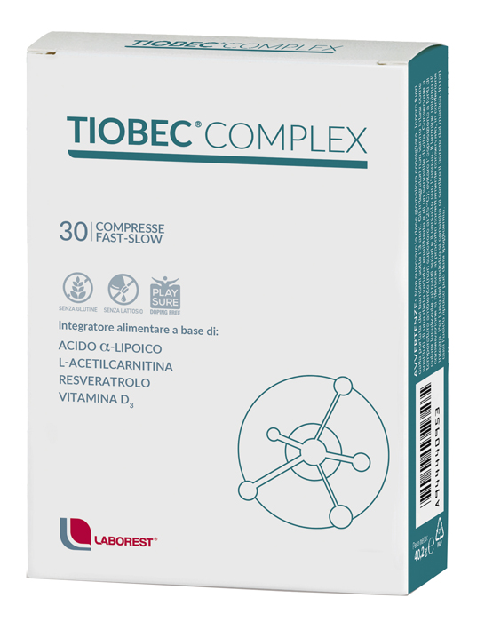 TIOBEC COMPLEX 30 COMPRESSE FAST SLOW - farmaidea24.com