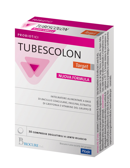 TUBESCOLON TARGET 30 COMPRESSE NUOVA FORMULA - farmaidea24.com