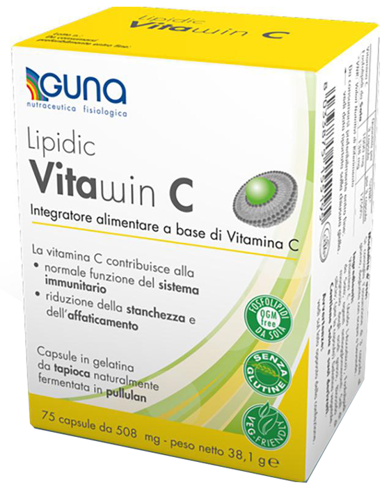 LIPIDIC VITAWIN C - VITAMINA C 75 CAPSULE - farmaidea24.com