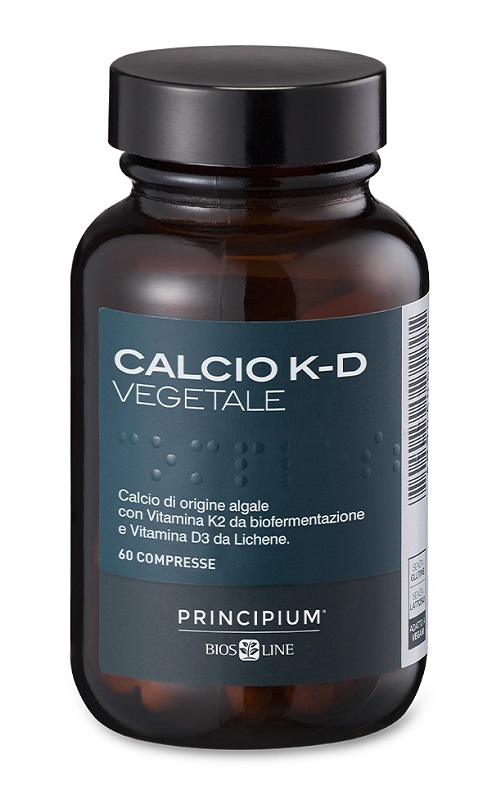 PRINCIPIUM CALCIO K D VEGETALE 60 COMPRESSE - farmaidea24.com