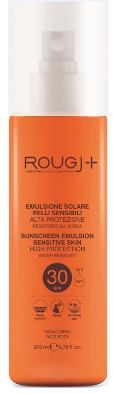 ROUGJ SOLARE SPF30 PELLI SENSIBILI 200 ML - farmaidea24.com