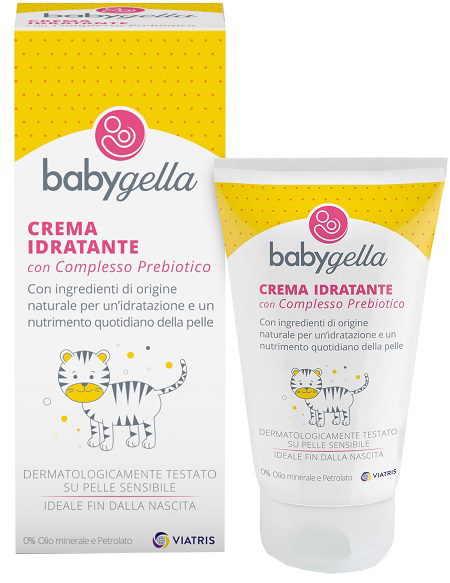 BABYGELLA PREBIOTIC CREMA IDRATANTE CORPO 100 ML - farmaidea24.com