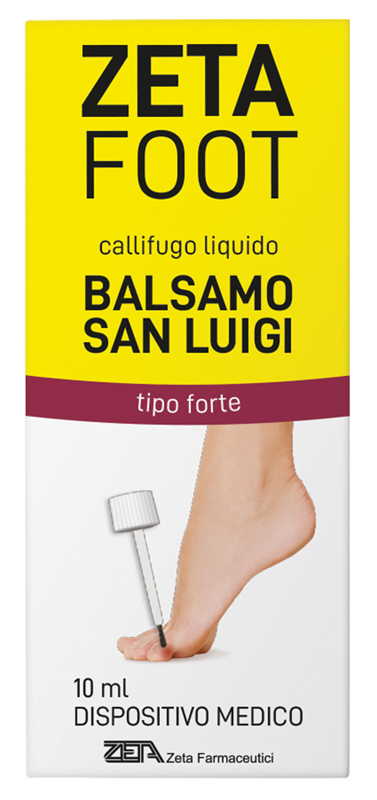 ZETAFOOT CALLIFUGO LIQUIDO BALSAMO SAN LUIGI 10 ML - farmaidea24.com