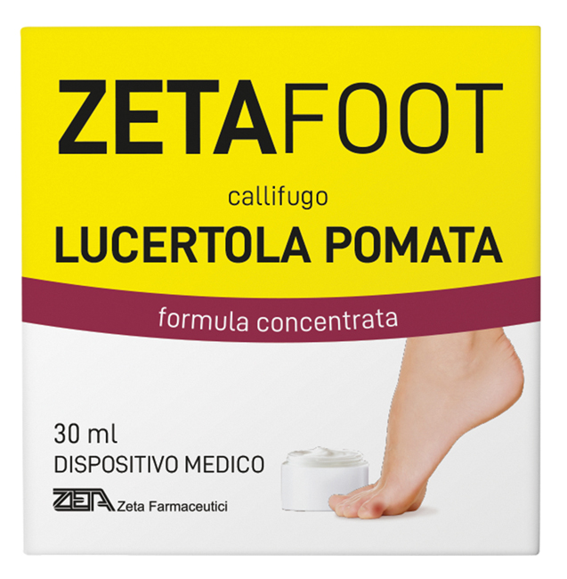 ZETAFOOT CALLIFUGO LUCERTOLA POMATA 30 ML - farmaidea24.com