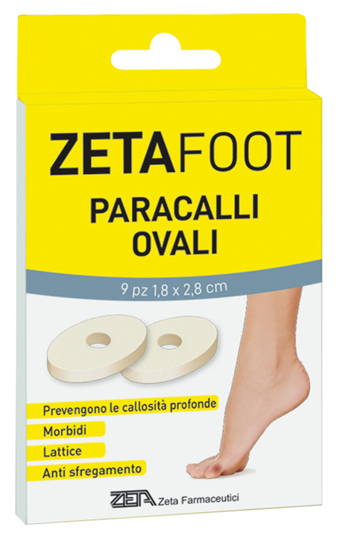 ZETAFOOT PARACALLO OVALE LATTICE 9 PEZZI - farmaidea24.com