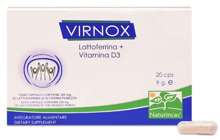 VIRNOX NATURINCAS 20 CAPSULE - farmaidea24.com