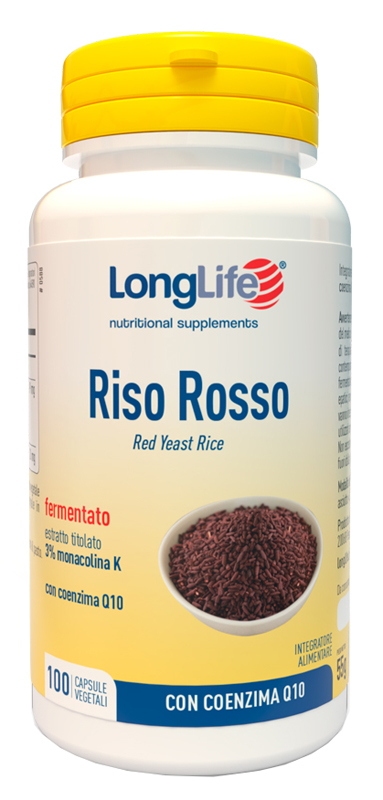 LONGLIFE RISO ROSSO 100 CAPSULE VEGETALI - farmaidea24.com