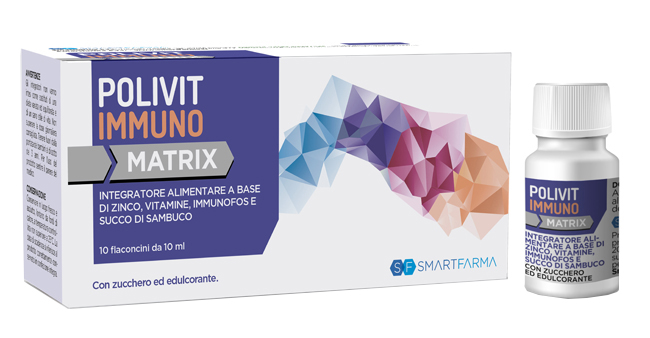 POLIVIT IMMUNO MATRIX 10 FLACONCINI DA 10 ML - farmaidea24.com