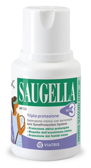 SAUGELLA ACTI3 DETERGENTE INTIMO 100 ML - farmaidea24.com