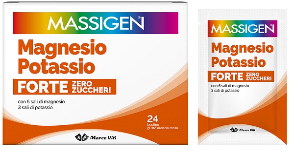 MAGNESIO POTASSIO FORTE ZERO ZUCCHERO 24 BUSTINE - farmaidea24.com