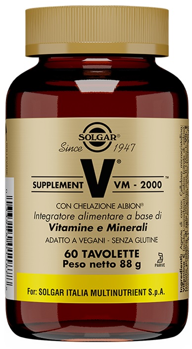 SUPPLEMENT VM 2000 60 TAVOLETTE - farmaidea24.com