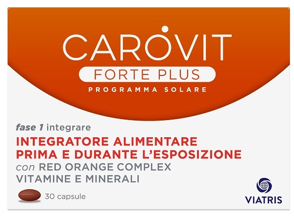 CAROVIT FORTE PLUS PROGRAMMA SOLARE 30 CAPSULE BL - farmaidea24.com