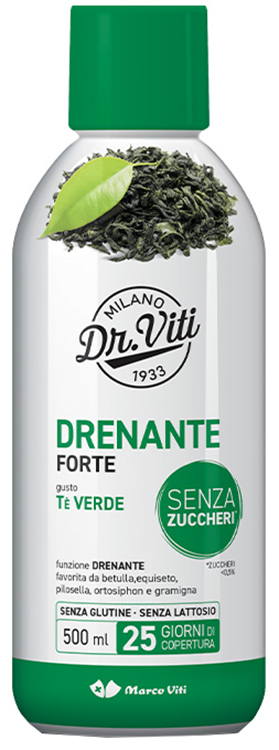 DRENANTE FORTE TE' VERDE 500 ML - farmaidea24.com