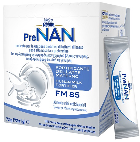 PRENAN FORTIFICANTE DEL LATTE MATERNO FM85 72 BUSTINE X 1 G - farmaidea24.com