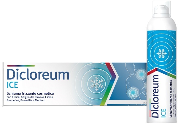 DICLOREUM ICE SCHIUMA FRIZZANTE 150 ML - farmaidea24.com