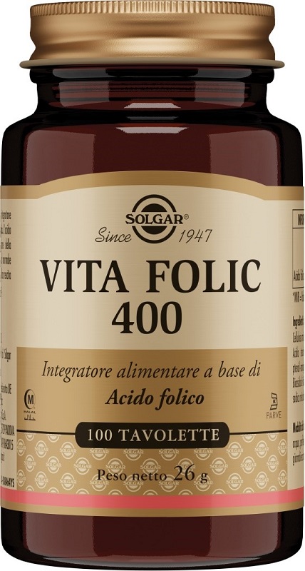VITA FOLIC 400 100 TAVOLETTE - farmaidea24.com