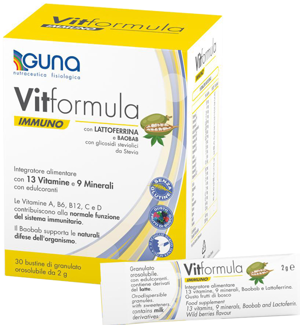 VITFORMULA IMMUNO 30 STICK DA 2 G - farmaidea24.com