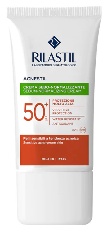 RILASTIL SUN SYSTEM ACNESTIL CREMA SPF50+ 40 ML - farmaidea24.com