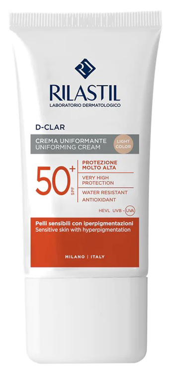 RILASTIL SUN SYSTEM D-CLAR LIGHT SPF50+ 40 ML - farmaidea24.com