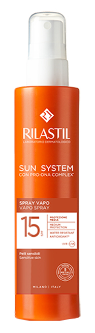 RILASTIL SUN SYSTEM SPRAY VAPO SPF15 200 ML - farmaidea24.com
