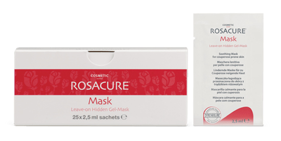 ROSACURE MASK LEAVE ON HIDDEN GEL MASK 25 BUSTINE DA 25 ML - farmaidea24.com