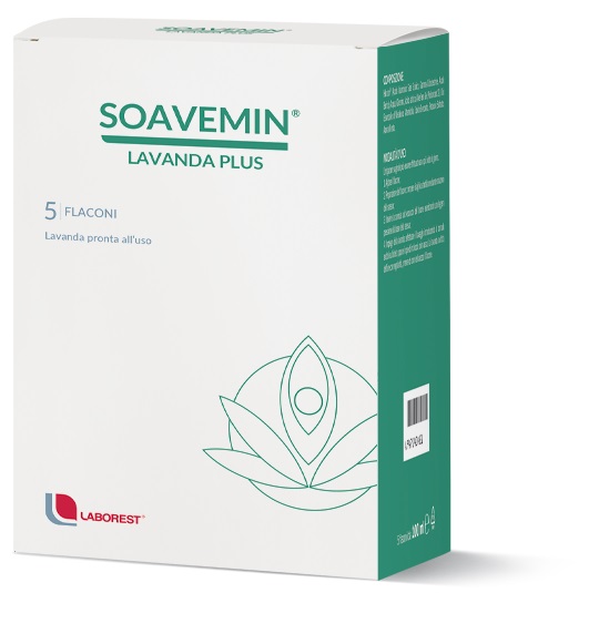 SOAVEMIN LAVANDA PLUS 5 FLACONI DA 100 ML - farmaidea24.com