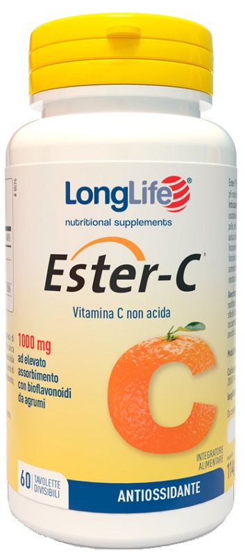 LONGLIFE ESTER C 1000MG 60 TAVOLETTE - farmaidea24.com
