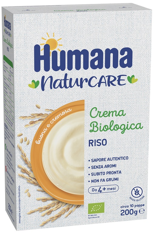 HUMANA CREMA DI RISO BIOLOGICO 200 G - farmaidea24.com