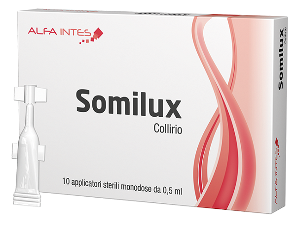 SOMILUX COLLIRIO 10 APPLICATORI STERILI MONODOSE DA 0,5 ML - farmaidea24.com