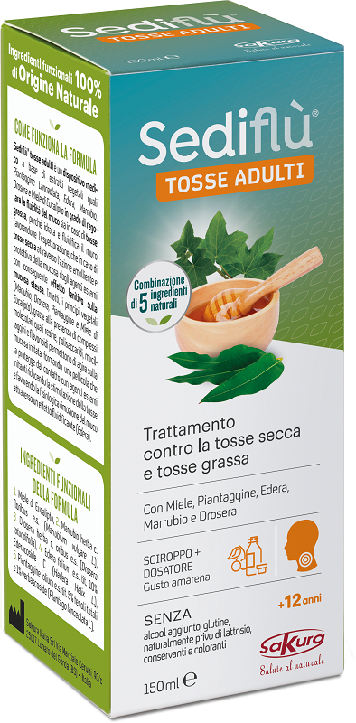 SEDIFLU TOSSE ADULTI 150 ML - farmaidea24.com