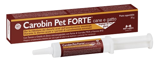 CAROBIN PET FORTE PASTA 30 G - farmaidea24.com