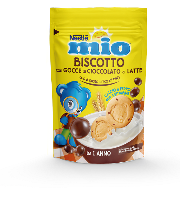 MIO BISCOTTO GOCCE CIOCCOLATO AL LATTE 150 G - farmaidea24.com
