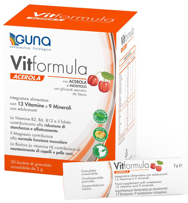 VITFORMULA ACEROLA 30 STICK 2 G - farmaidea24.com