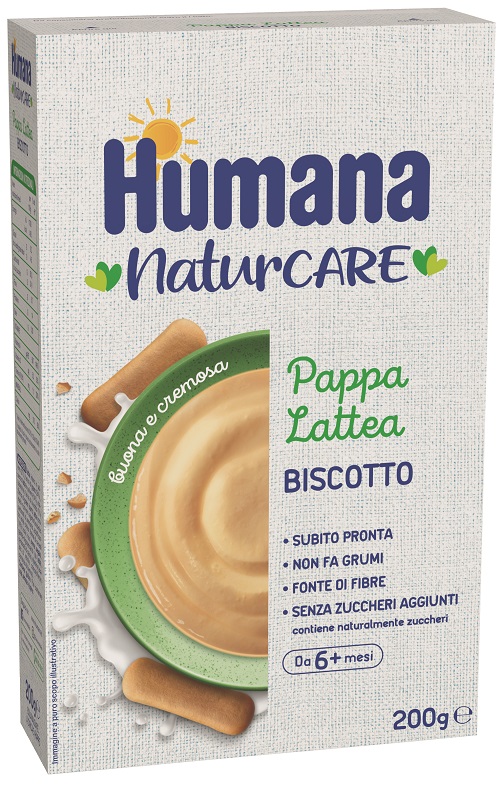 HUMANA PAPPA LATTEA BISCOTTO 200 G - farmaidea24.com
