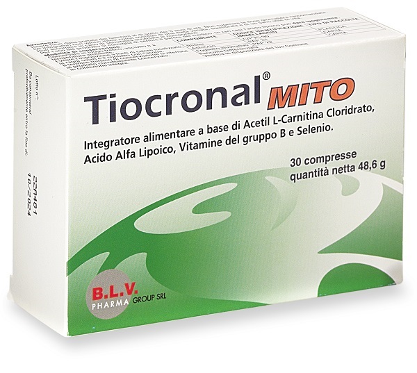 TIOCRONAL MITO 30 COMPRESSE - farmaidea24.com