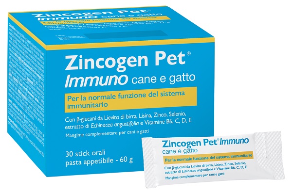 ZINCOGEN PET IMMUNO PASTA 30 STICK - farmaidea24.com