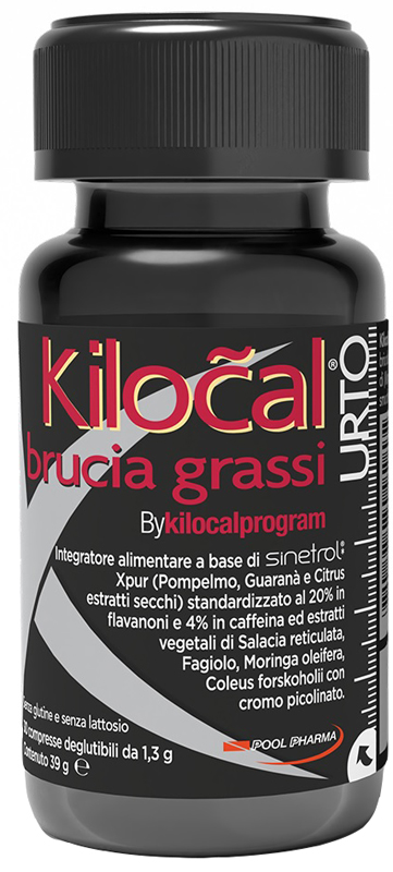 KILOCAL BRUCIA GRASSI URTO 30 COMPRESSE - farmaidea24.com