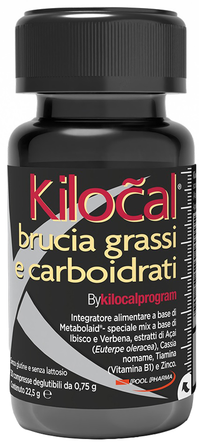 KILOCAL BRUCIA GRASSI E CARBOIDRATI 30 COMPRESSE - farmaidea24.com