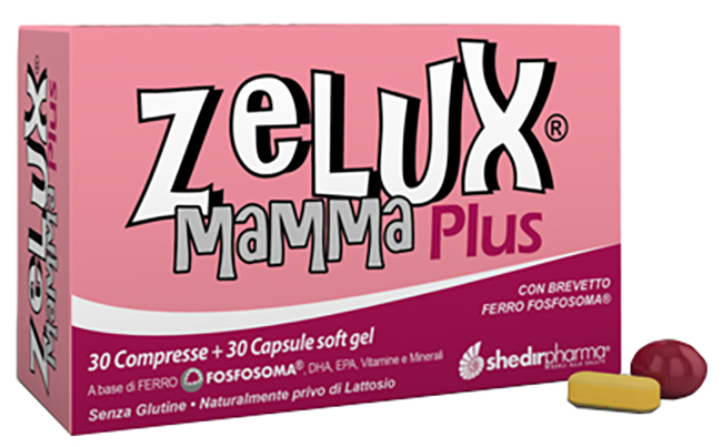 ZELUX MAMMA PLUS 30 COMPRESSE + 30 CAPSULE SOFT GEL - farmaidea24.com