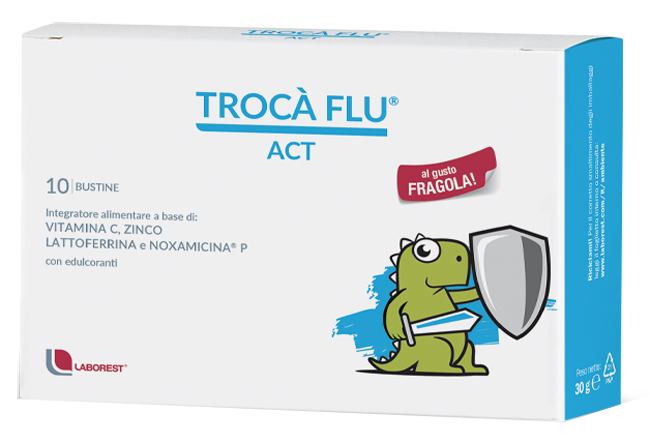 TROCA' FLU ACT 10 BUSTINE - farmaidea24.com