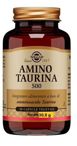 AMINO TAURINA 500 50 CAPSULE VEGETALI - farmaidea24.com