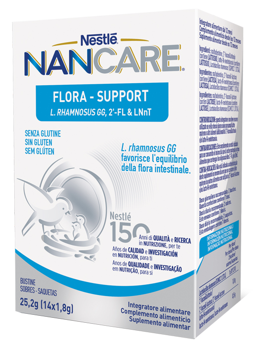 NESTLE' NANCARE FLORA SUPPORT 14 BUSTINE - farmaidea24.com