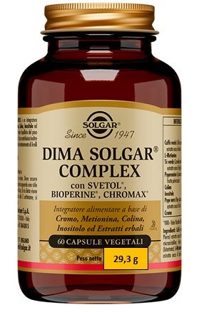 DIMA SOLGAR COMPLEX 60 CAPSULE VEGETALI - farmaidea24.com