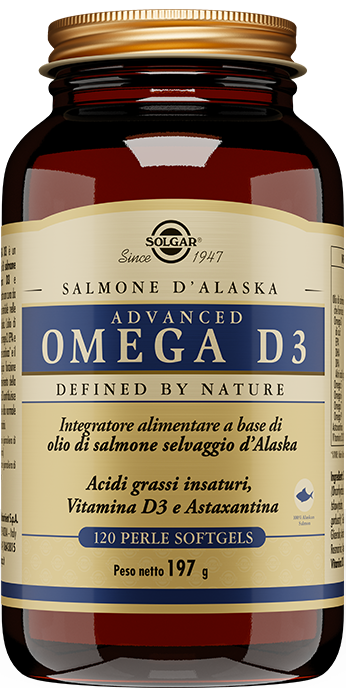 ADVANCED OMEGA D3 120 PERLE SOFTGEL - farmaidea24.com