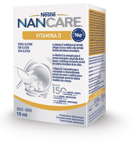 NANCARE VITAMINA D GOCCE 10 ML - farmaidea24.com