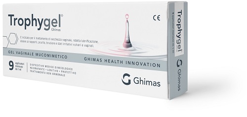 GEL VAGINALE MUCOMIMETICO TROPHYGEL GHIMAS 9 APPLICATORI MONOUSO DA 1 ML - farmaidea24.com