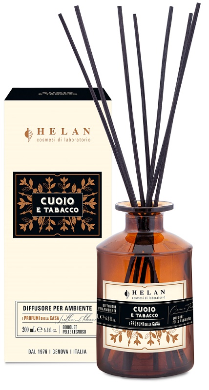 I PROFUMI DELLA CASA CUOIO E TABACCO BASTONCINI AROMATICI 200ML - farmaidea24.com