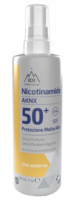 NICOTINAMIDE AKNX SPF50+ 200 ML - farmaidea24.com